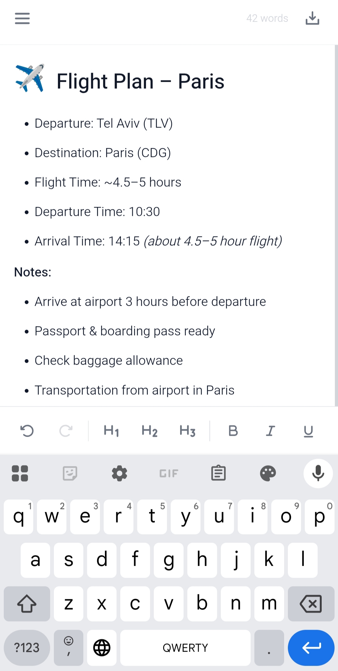 Expert Chase notes on mobile
